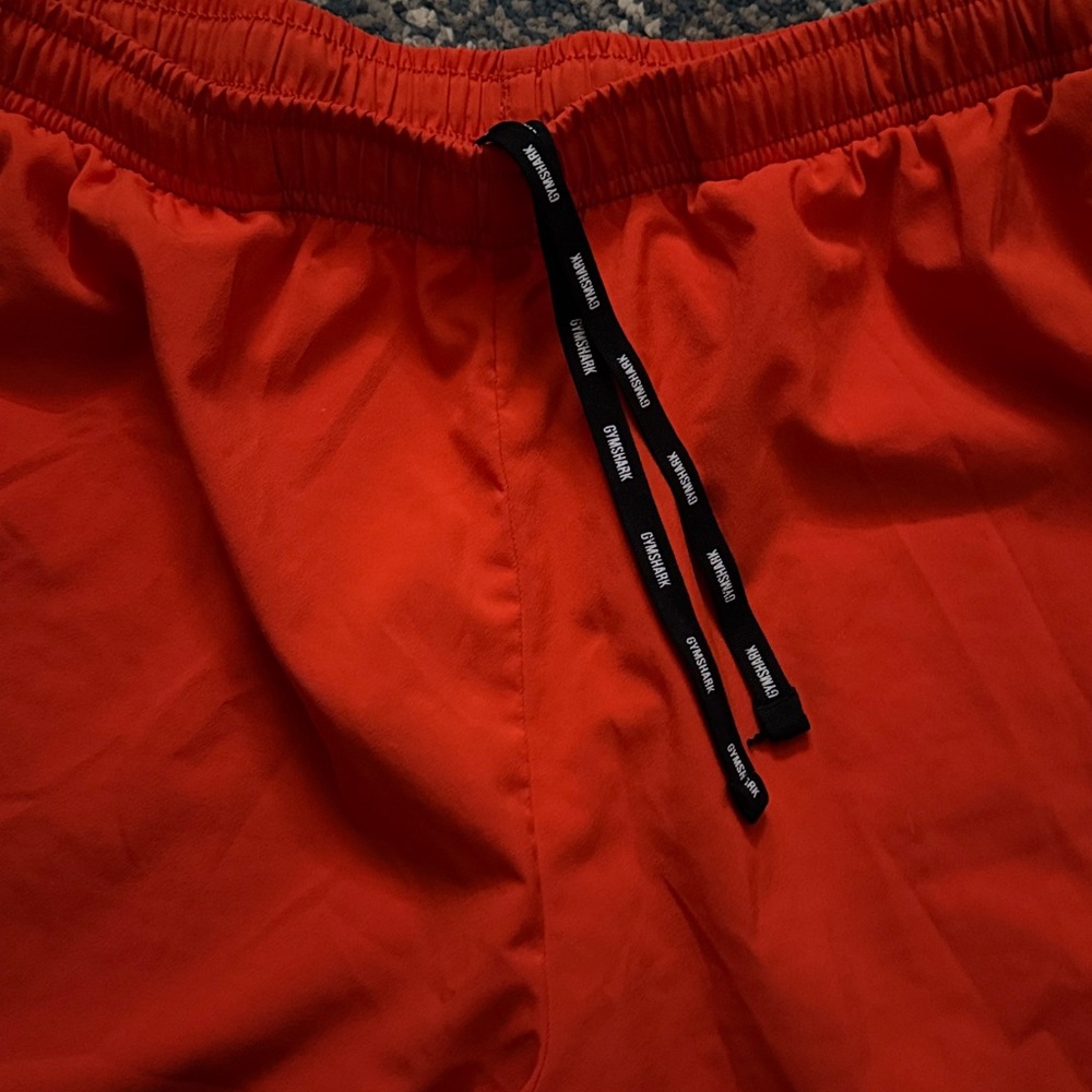 Gymshark Red Men's Athletic Shorts - Picture 3 of 7